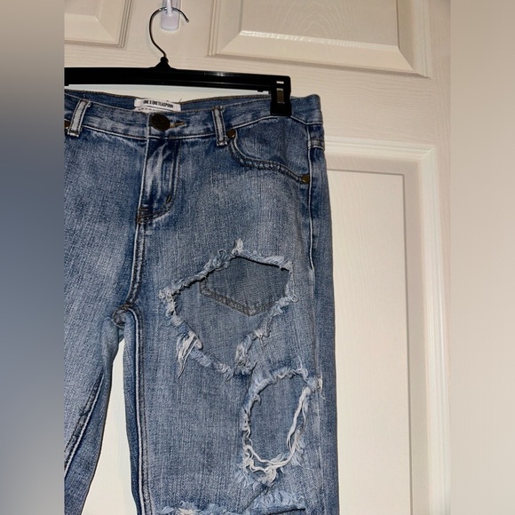 One X one teaspoon women’s awesome baggies distressed denim jeans 27 - Picture 3 of 11